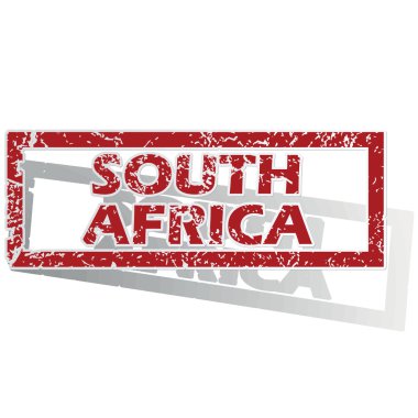 Güney Afrika Seviyelendirilmiş damgası