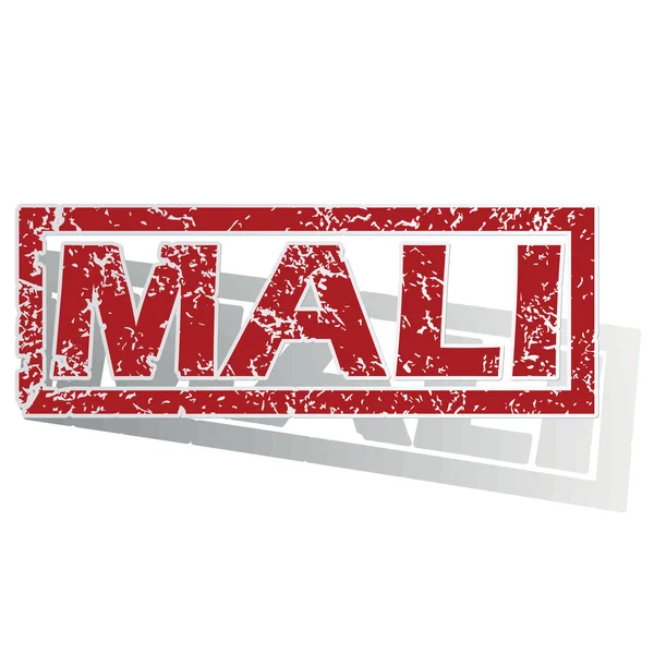 Малийская марка — стоковый вектор