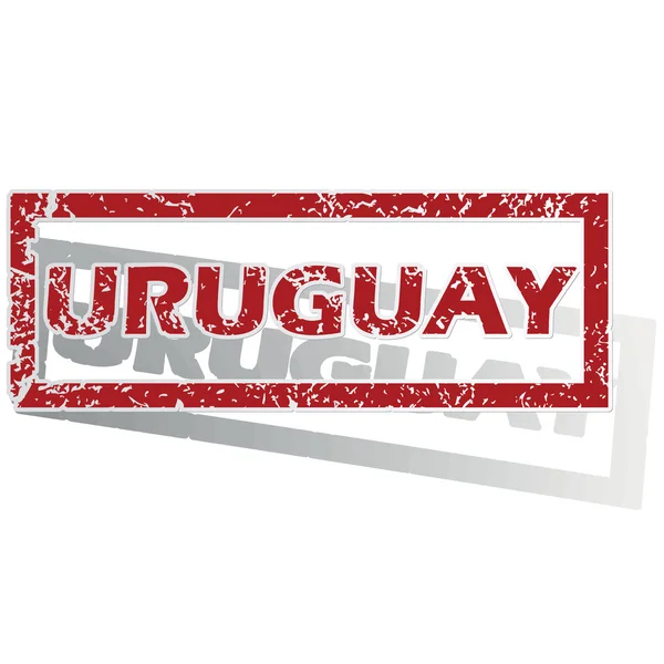 Uruguay delineó sello — Archivo Imágenes Vectoriales
