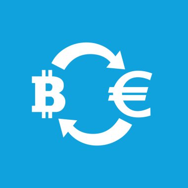 bitcoin-euro döviz simgesi