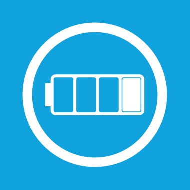 düşük pil işareti simgesi