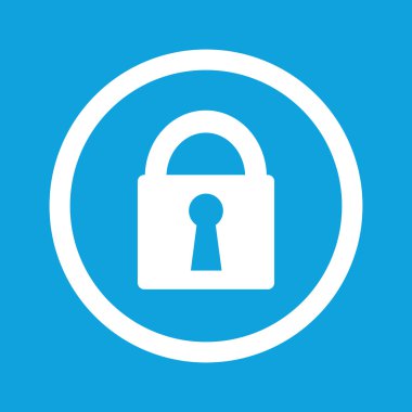 kilitli işareti simgesi