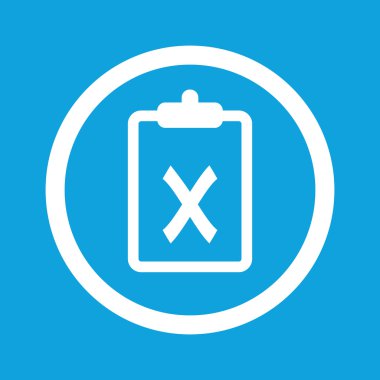 Pano yok işareti simgesi