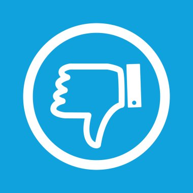 sevmediğim işareti simgesi