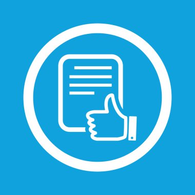 iyi belge işareti simgesi