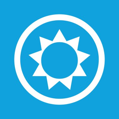 güneş işareti simgesi