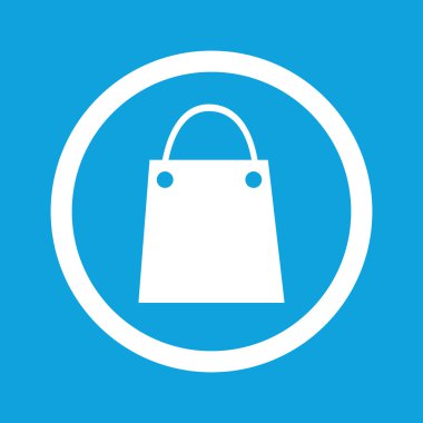Alışveriş poşeti simgesi