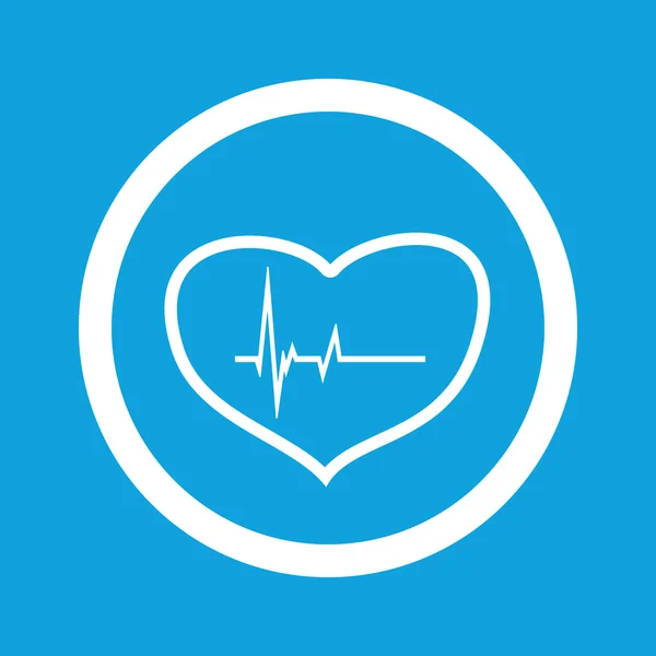 Icona del segno cardiologico — Vettoriale Stock