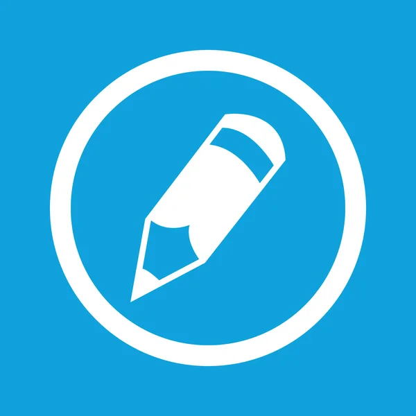 Icône signe crayon — Image vectorielle
