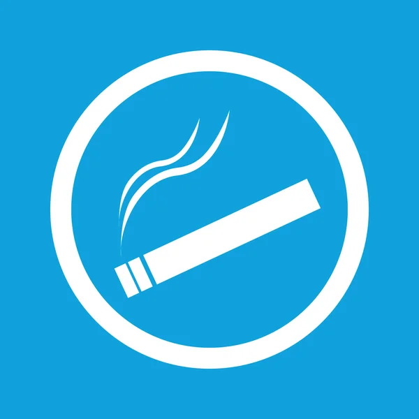 Signo de fumar icono — Vector de stock