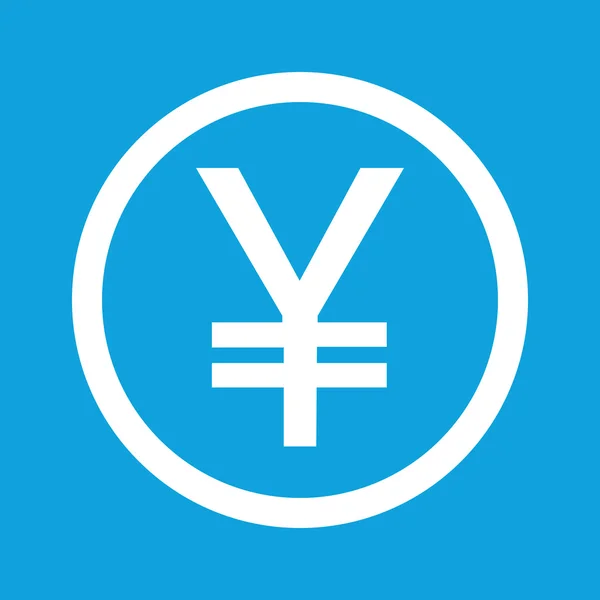 Yen sign icon — Stock Vector