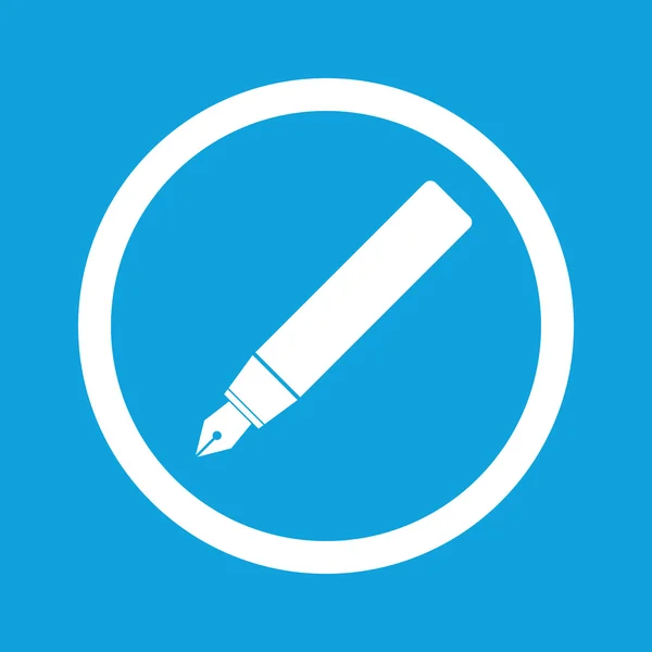 Tinta caneta sinal ícone — Vetor de Stock