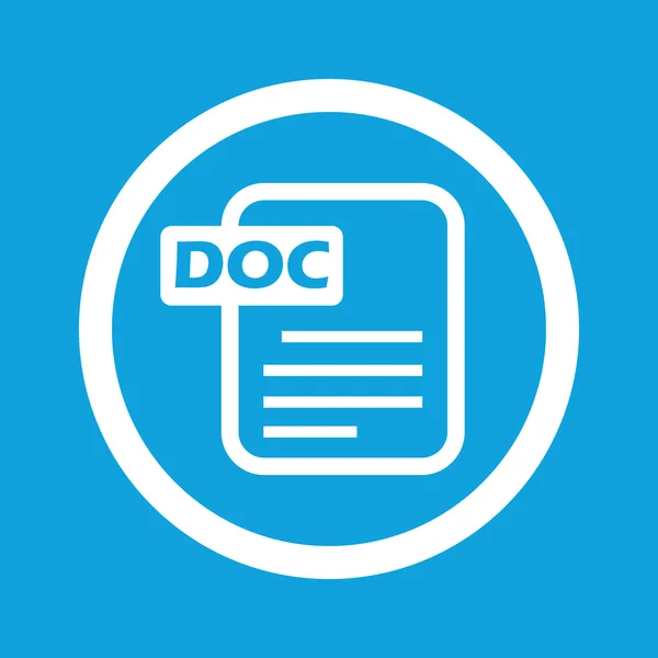 Square DOC file icon Stock Vector Image by ©ylivdesign 78433994