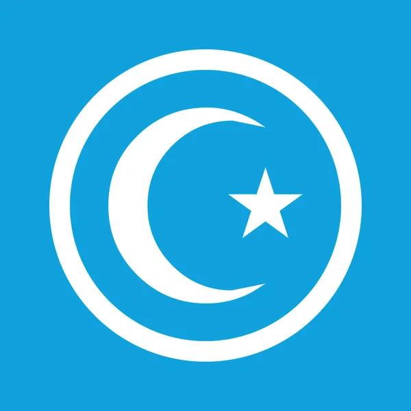 Turquía símbolo signo icono — Vector de stock