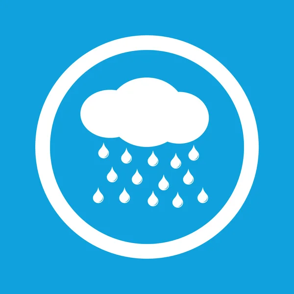 Regen teken pictogram — Stockvector