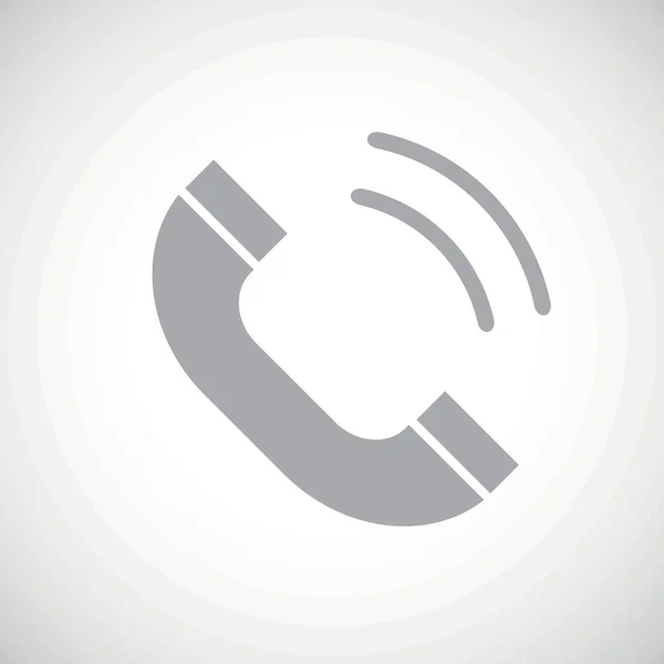 Grey call icon — 图库矢量图片