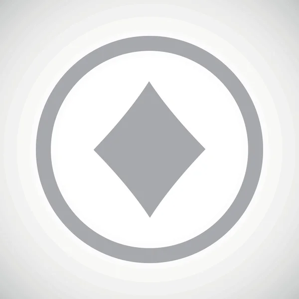 Grey diamonds sign icon — Stockvector