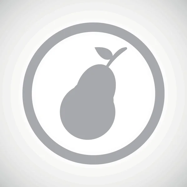 Symbol für graue Birne — Stockvektor