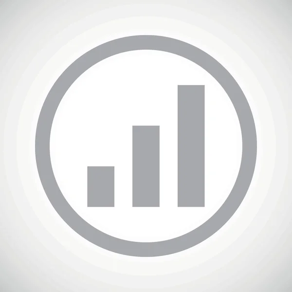 Grey volume scale sign icon — Stockvector