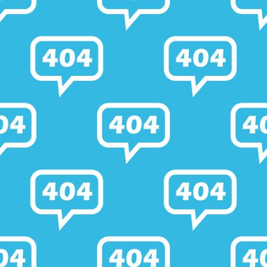 Error 404 message pattern