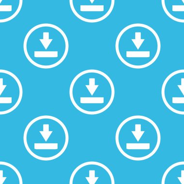 Download sign blue pattern