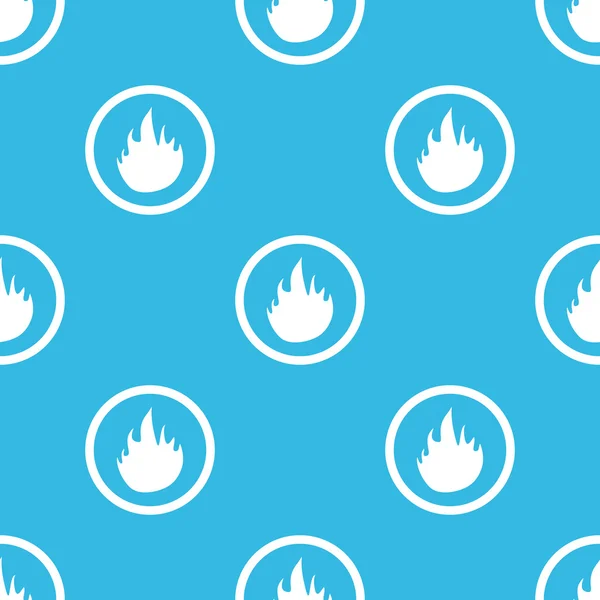Fire sign blue pattern — Stockvector
