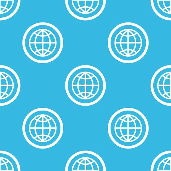 Globe sign blue pattern — 图库矢量图片