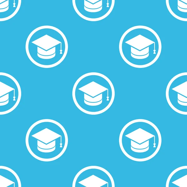 Graduation sign blue pattern
