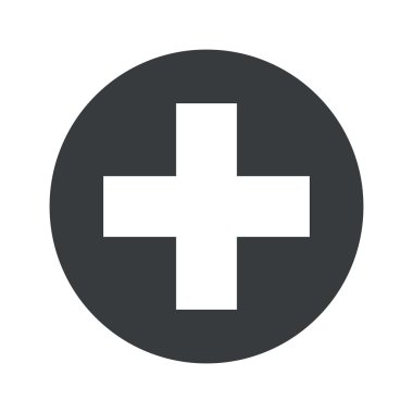 Tek renkli yuvarlak simge ekle