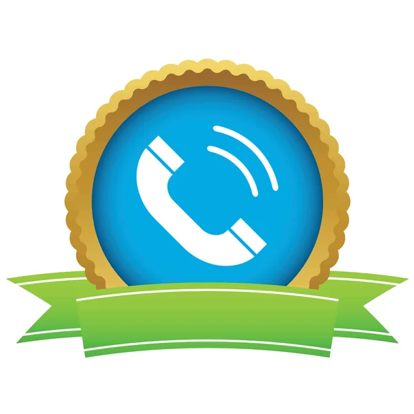 Calling certificate icon — 스톡 벡터