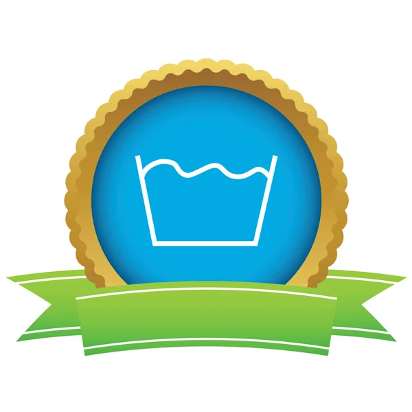 Wash certificate icon — Wektor stockowy