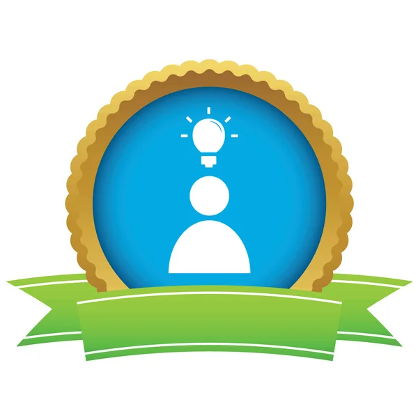 Idea certificate icon 1 — ストックベクタ