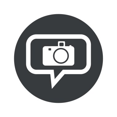 Yuvarlak iletişim kamera simgesi