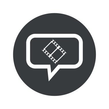 Yuvarlak iletişim film simgesi