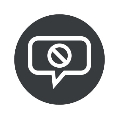 Yuvarlak işareti iletişim simge yok