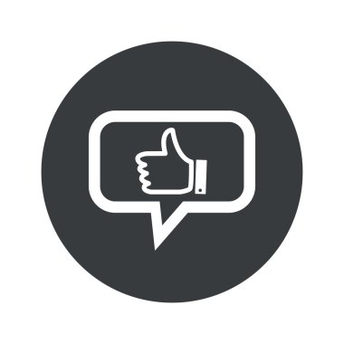 İletişim simgesi gibi yuvarlak