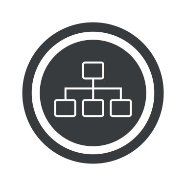 Yuvarlak siyah düzeni işareti