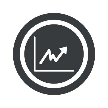 Yuvarlak siyah grafik işareti Yükseliyor