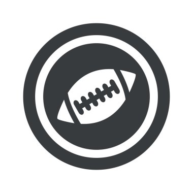 Yuvarlak siyah rugby işareti
