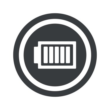 Yuvarlak siyah edilmiþ işareti