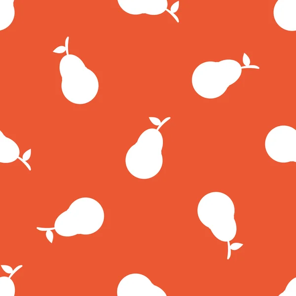 Patrón de pera naranja — Archivo Imágenes Vectoriales