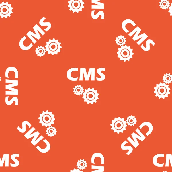 橙色 Cms 设置模式 — 图库矢量图片