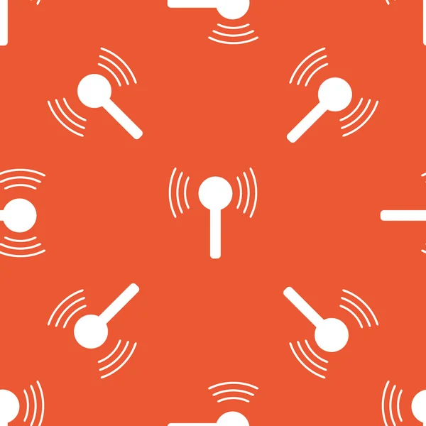 Modèle de signal orange — Image vectorielle