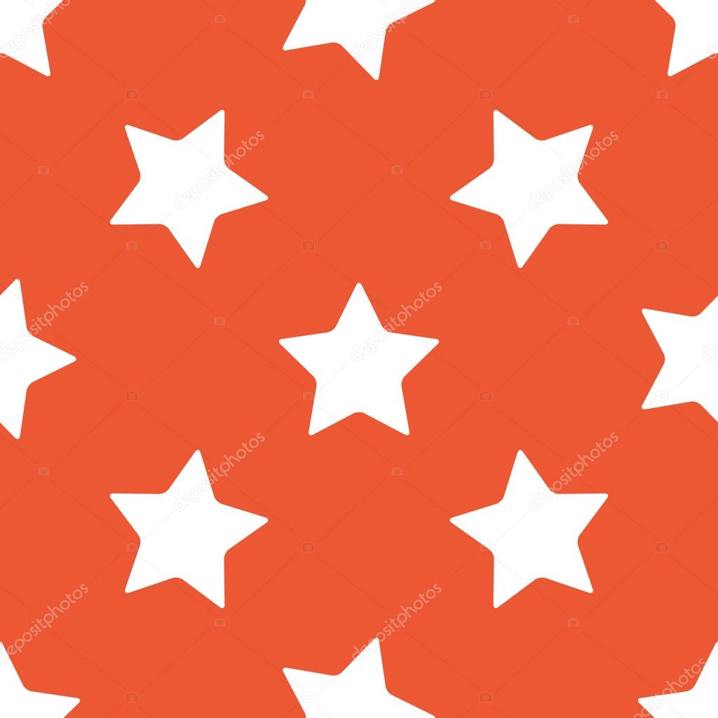 Orange star pattern