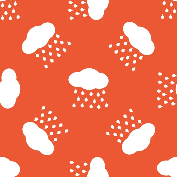 オレンジの雨パターン — ストックベクタ