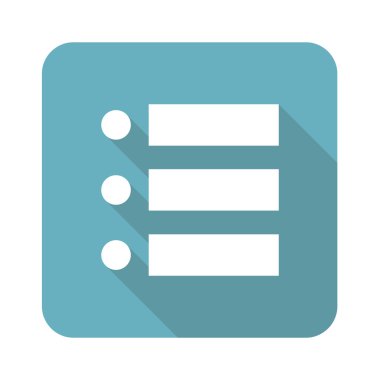 Kare noktalı listesi simgesini