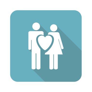 Kare aşk çift simgesi