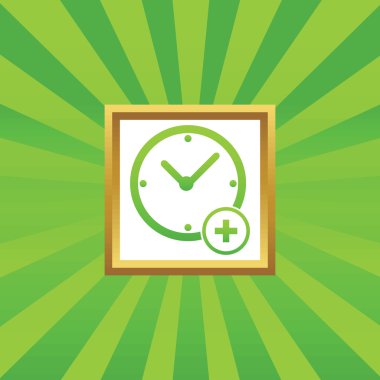 Zaman resim simgesi ekleme