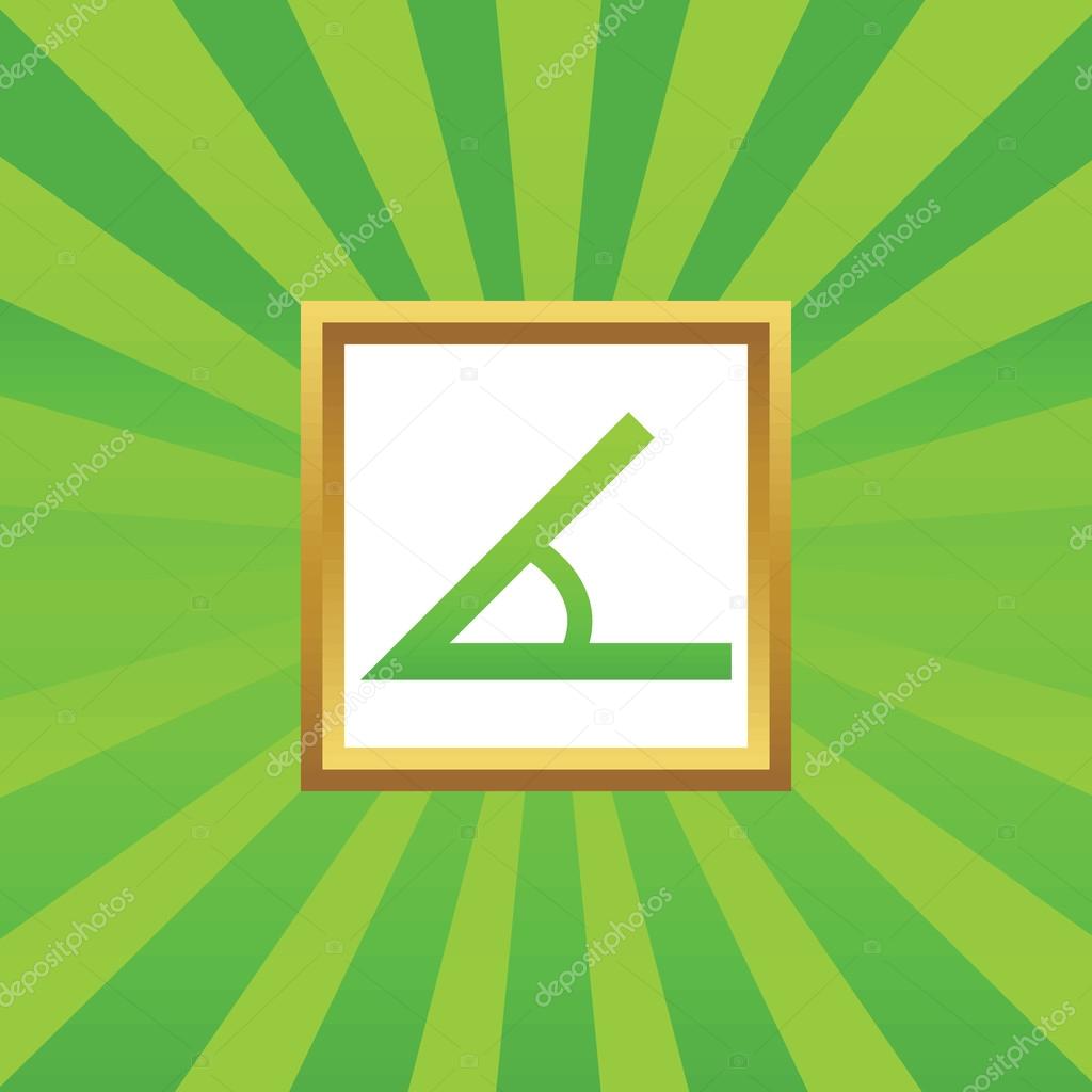 Angle picture icon