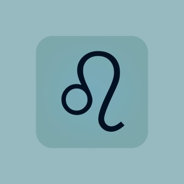 Soluk mavi Leo kutsal kişilerin resmi